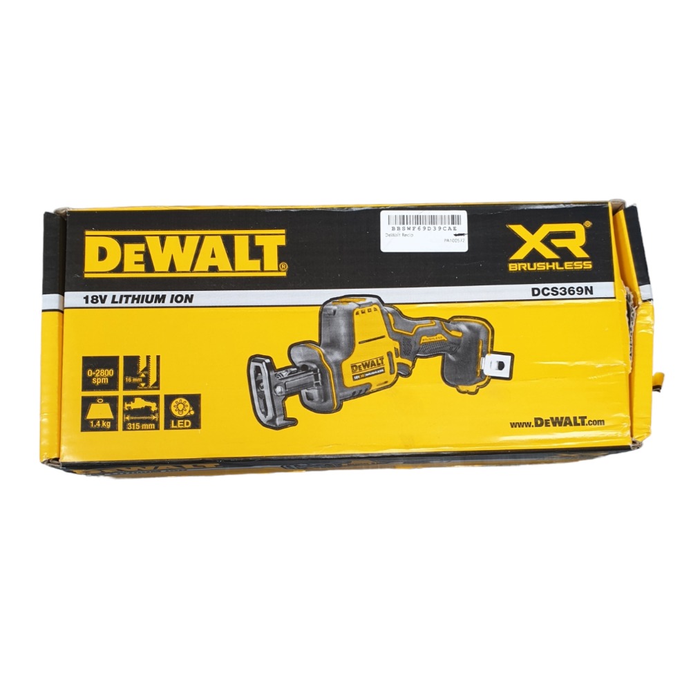 Dewalt DCS369N 18V XR Brushless Compact Reciprocating Saw Body Own4Less